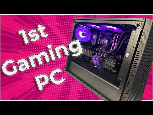 He asked me to build him a gaming pc....but he wasn't expecting this!