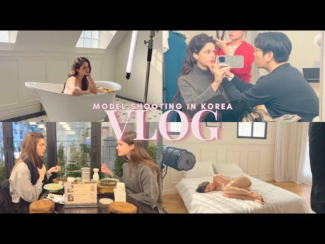 Model VLOG / Shooting in Korea / daily life in Seoul