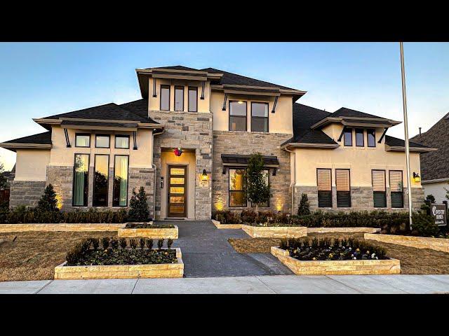 NEW 2024 LUXURY MODEL HOUSE TOUR IN PROSPER TEXAS!