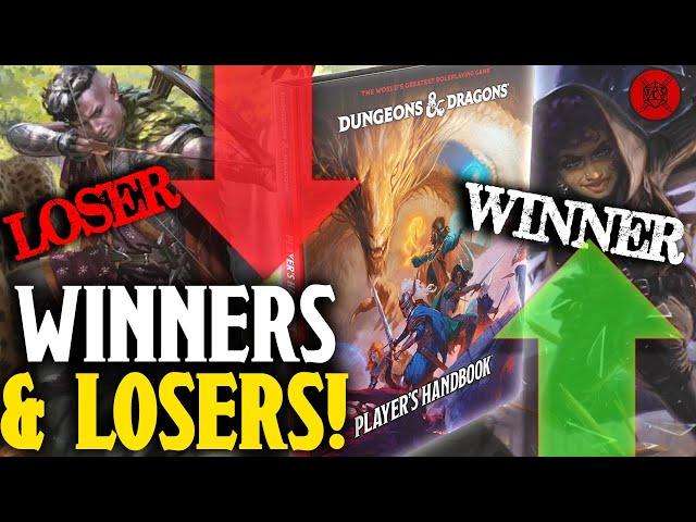 D&D Player's Hanbook 2024 WINNERS & LOSERS!