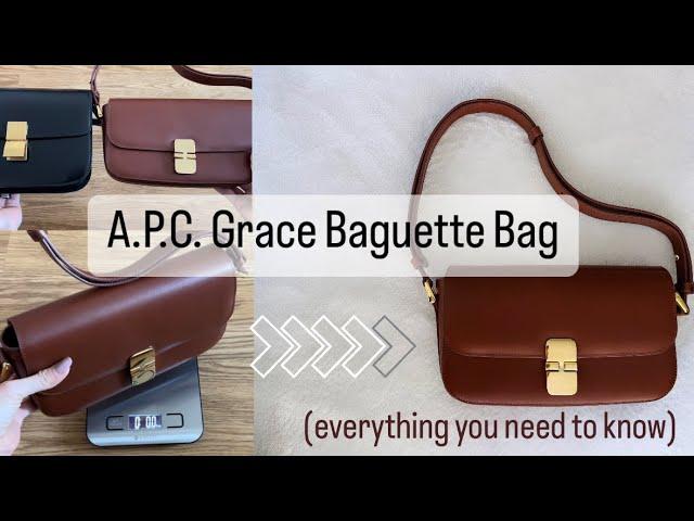 APC Grace Baguette Bag Review (everything you need to know)