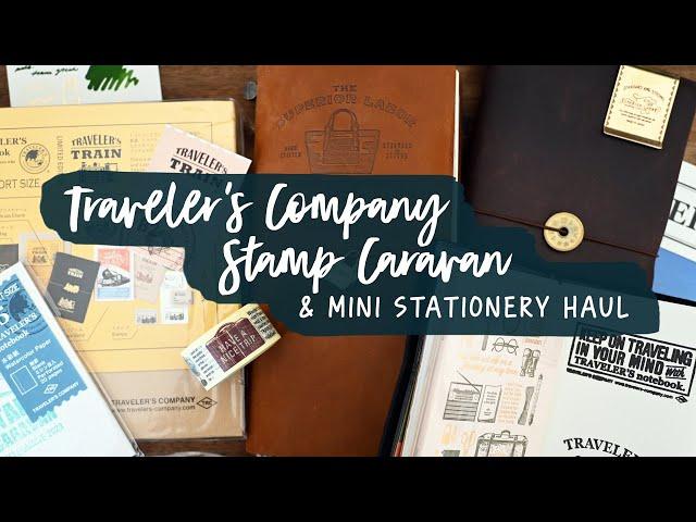 Traveler's Company Stamp Caravan | Mini Stationery Haul | The Superior Labor