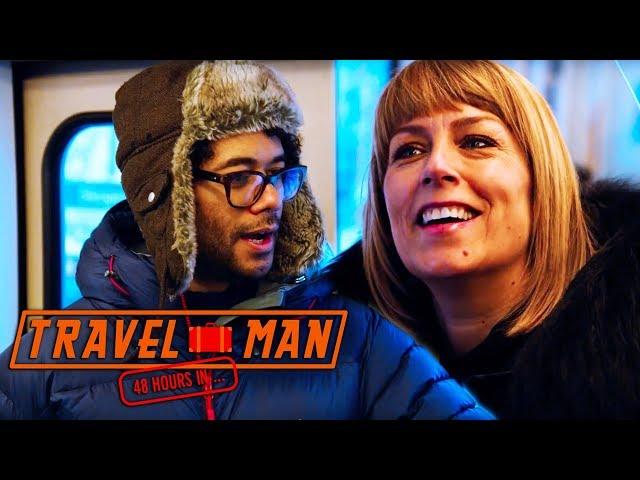 (EXCLUSIVE) Richard Teaches Fay 'How To Sound Norwegian' | 48hrs in...Oslo