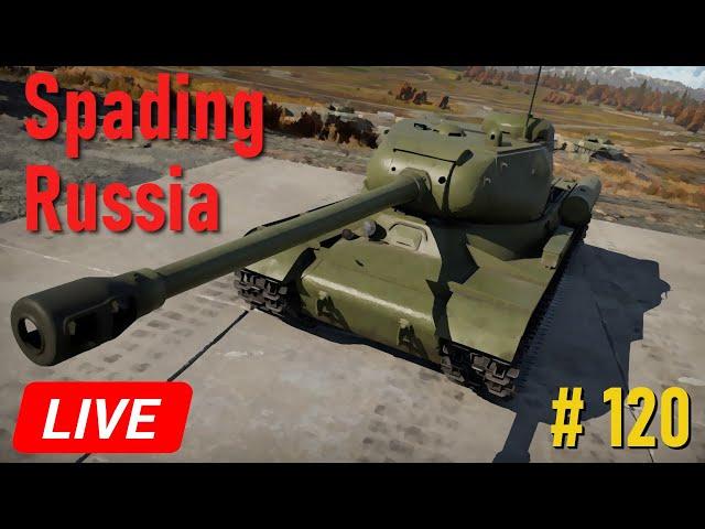 Spading Russia BR 6.3 - 6.7  | War Thunder Stream #120 | 4K UHD