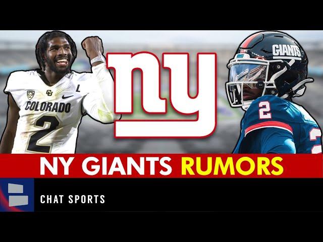 NY Giants Rumors: Shedeur Sanders Is THE GUY?