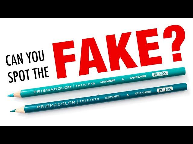 Exposing the Truth about FAKE Prismacolor Pencils