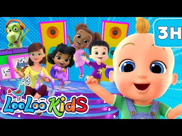 Five Little Ducks - S4EP67 Dance Along Super Mix - LooLoo Kids Songs for Kids