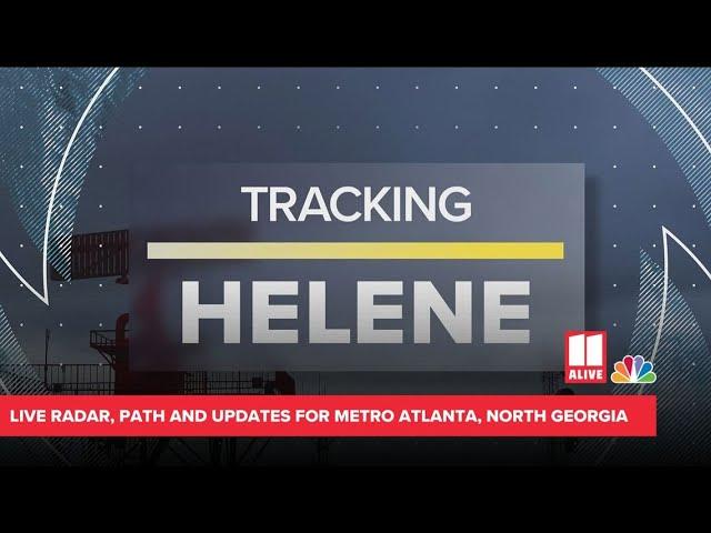 WATCH LIVE: Tracking Hurricane Helene path, radar | 11Alive News Atlanta