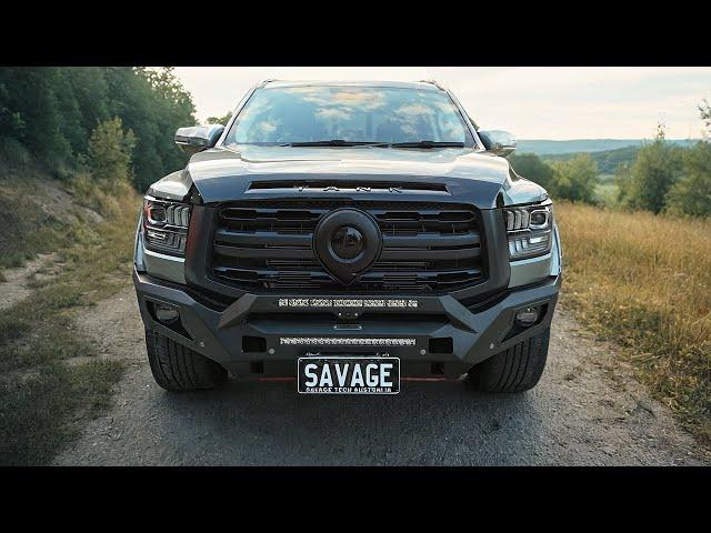 GWM CANNON ALPHA GETS A SAVAGE MAKEOVER!  RAMPAGE BAR INSTALL – HOOPED vs HOOPLESS! 
