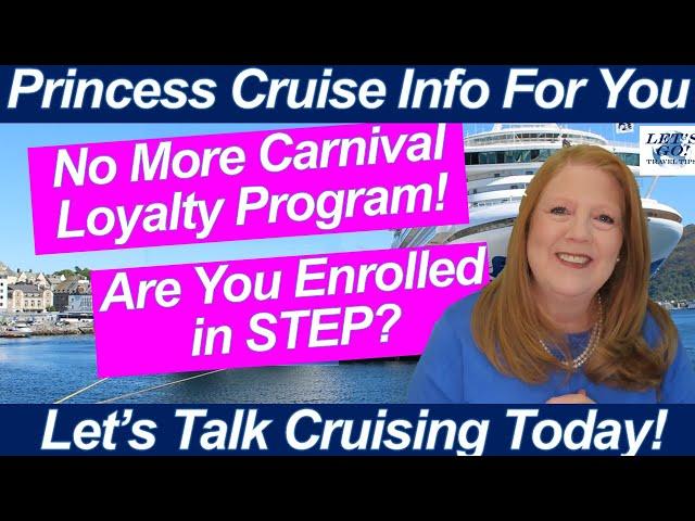 CRUISE NEWS! Carnival Loyalty Is Changing! + Crucial Safety Tip for U.S. Travelers