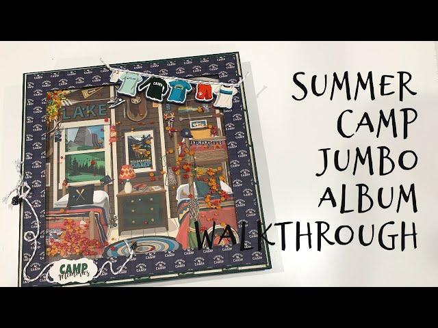 Carta Bella Summer Camp Jumbo Album - Country Craft Creations Design Team