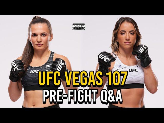 UFC Vegas 107: Blanchfield vs. Barber LIVE People's Pre-Fight Show | Q&A | MMA Fighting