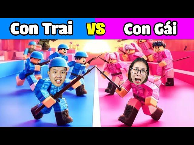 Trận chiến Con Trai Vs Con Gái ?! bqThanh Phe Nam Liệu Có Thắng Ốc Phe Nữ ???