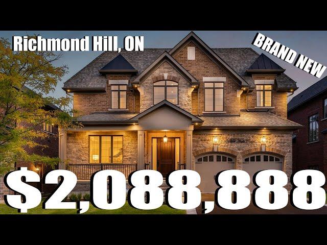 A Brand New Custom Home in Richmond Hill?? $2 MILLION DOLLARS