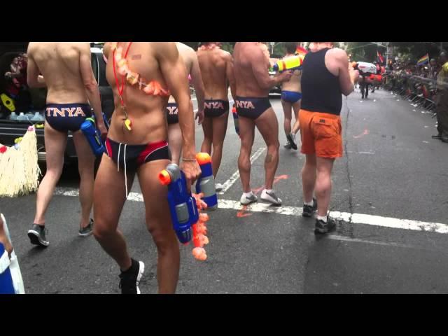 NYC Pride Parade 2011 - Team New York Aquatics