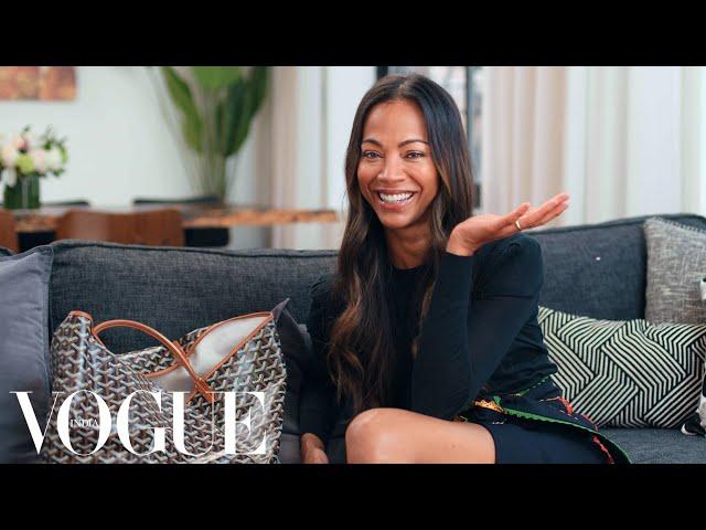 Inside Zoe Saldaña's Bag | In the Bag | Vogue India