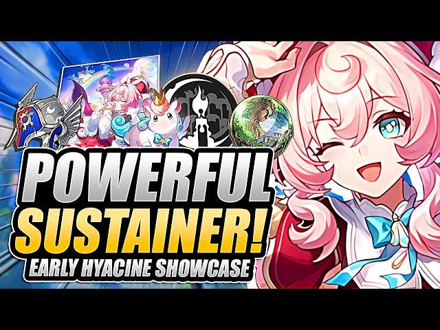 Hyacine Is The ULTIMATE F2P Healer With Insane Damage! (Full Guide & E0 Showcase)