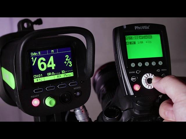 Real-Time Power Control with the Phottix Odin Z OS