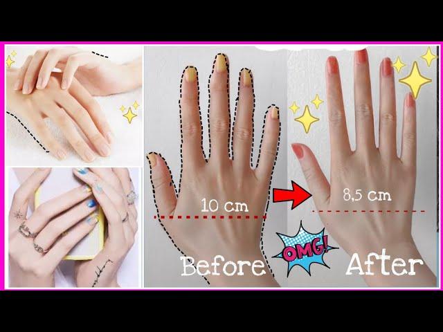 Home Fitness Challenge | Exercises For Fingers |  Elongate and slim fingers ️for beautiful hands #6