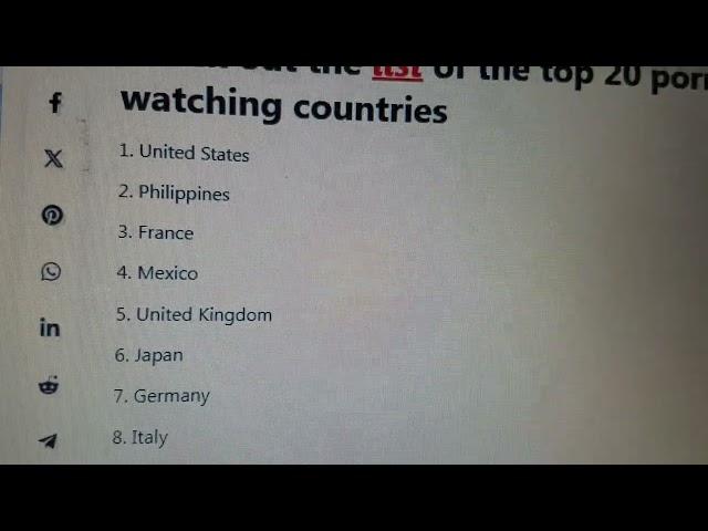 The top countries contributing to earth's degeneracy. it led to the world wars