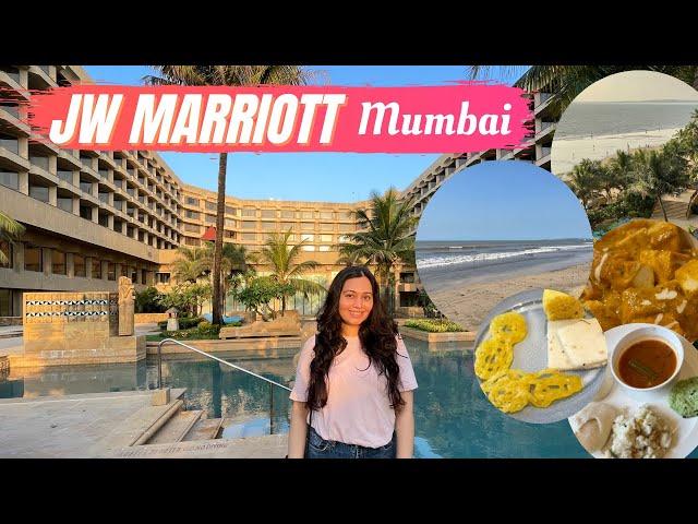 JW MARRIOTT Hotel Mumbai - Juhu Room, Buffet Food | Five Star Hotel Mumbai Staycation experience