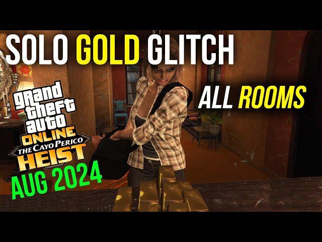 Cayo Perico GOLD Glitch all DOORS GUIDE [ all working methods Aug 2024 ] GTA 5 Online