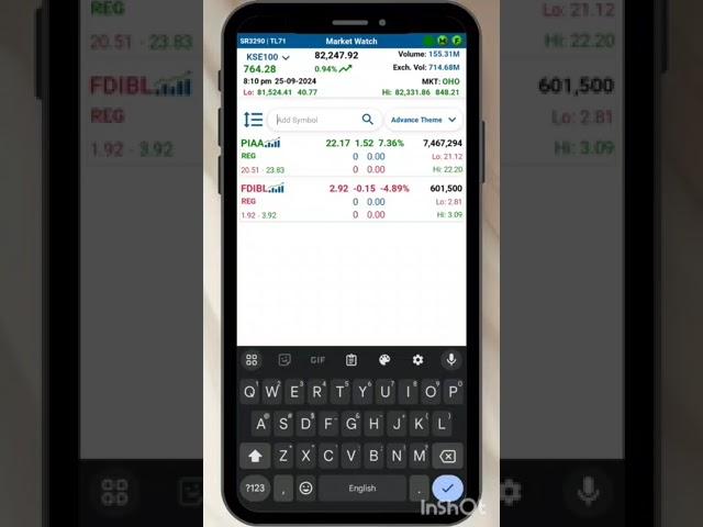 PSX Trading App - How To Add Symbol or Create Watchlist Stock Masters PSX Munir Khanani Securities