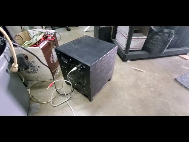 Yamaha YST-SW010 Subwoofer test