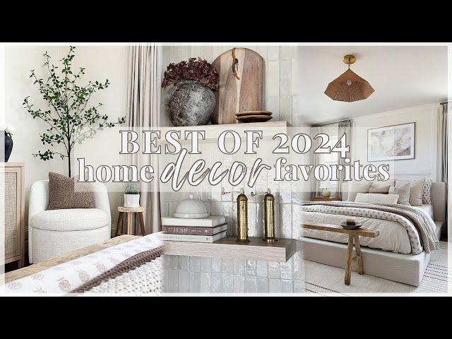 FAVORITES FOR THE HOME  most used home decor and home must-haves in 2024