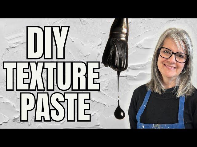 Don't Waste Money on Expensive Texture Paste / DIY Easy Recipe