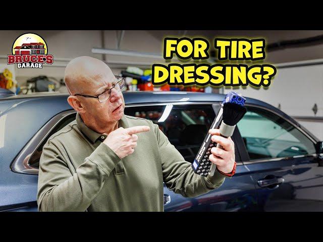 Revealing the New Obsessed Garage Tire Dressing Brush