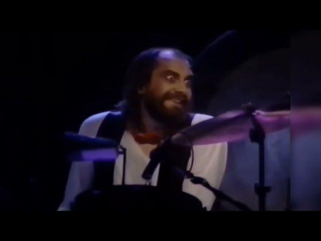 Mick Fleetwood slaying the drums (he scares me)