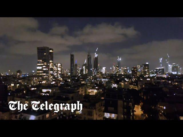 LIVE: Tel Aviv as Israel intercepts Iranian ballistic missiles