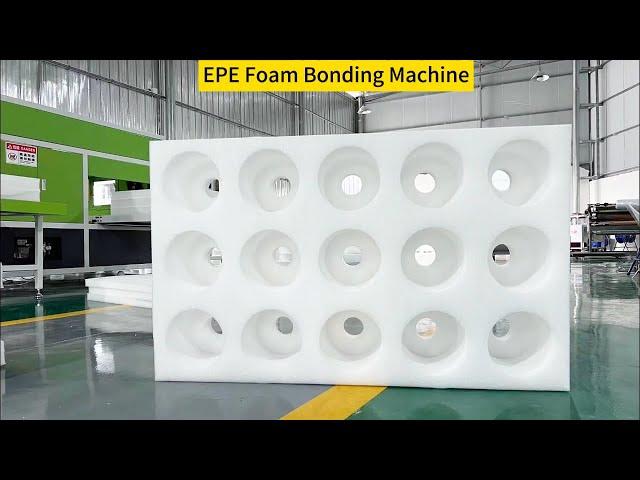 EPE Foam Bonding Machine | 4 layer Foam Inserts Bonding