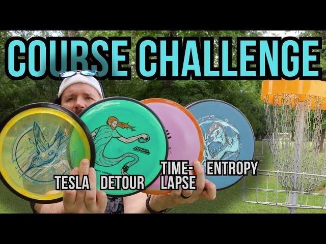 PUTTING MVP DISCS TO THE TEST: Course Challenge (Detour, Tesla, Time-Lapse and Entropy)