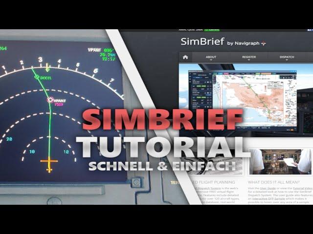 Simbrief Tutorial: Flugplan erstellen in Minuten! | Schnell & Einfach TUTORIAL (MSFS/A320)