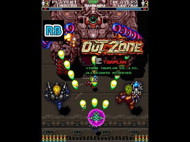 1990 [60fps] Out Zone 2Players Loop3