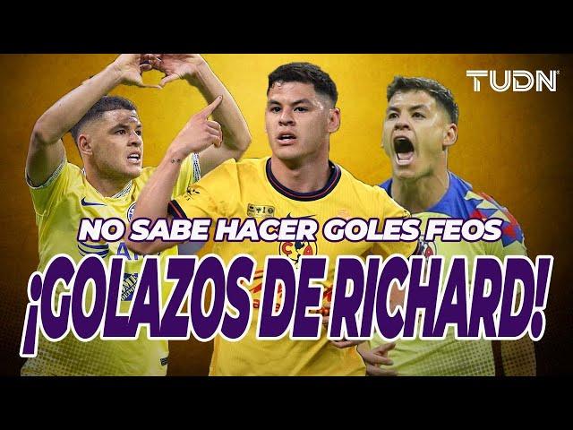 ¡EL HOMBRE DE LAS FINALES!  Top GOLAZOS de Richard Sánchez con el América | TUDN