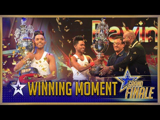 WINNING MOMENT | Sri Lanka's Got Talent | Sirasa TV