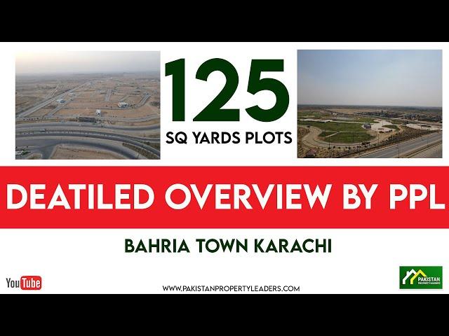 Overview of 125 Yards Plots in Bahria Town