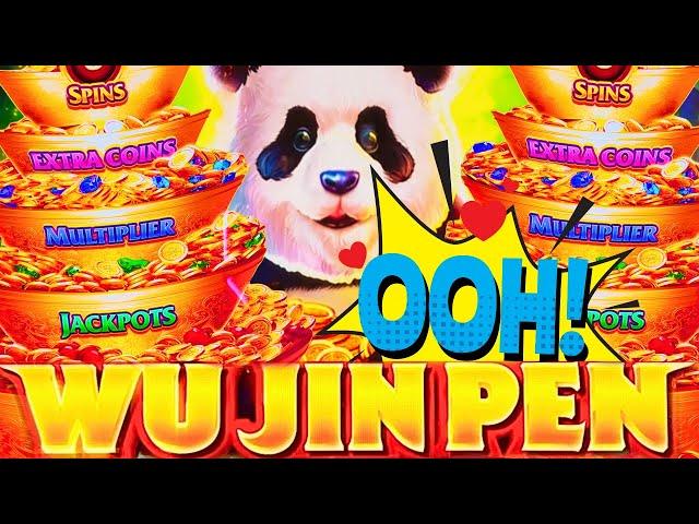 NEW SLOT! QUINTUPLE POT GAME!!  WU JIN PEN Slot Machine (LIGHT & WONDER)