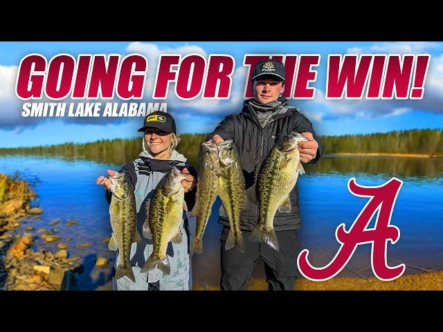 Going for the WIN at Smith Lake! - Alabama Bass Fishing Team