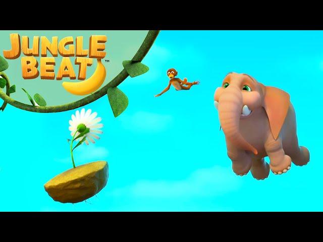 Munki y Trunk aprenden a volar | Jungle Beat: Munki & Trunk | Dibujos animados para niños 2025