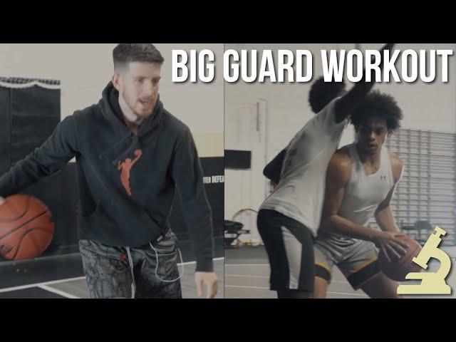 Intense BIG Guard Workout with College Hoopers | Improve Contact Finishing, Short Jumpers, More!