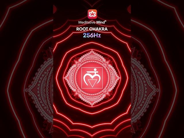 1 Min | ROOT CHAKRA "Quick Heal" | #MeditativeMind NÄDA #shorts