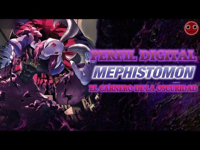 PERFIL DIGITAL MEPHISTOMON (MEPHISMON) | ANÁLISIS  Y ORIGEN #DIGIMON