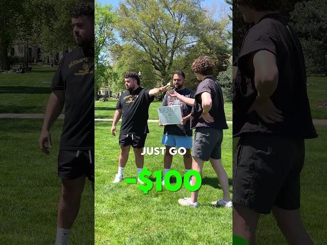 Do a backflip, get $20  #shorts