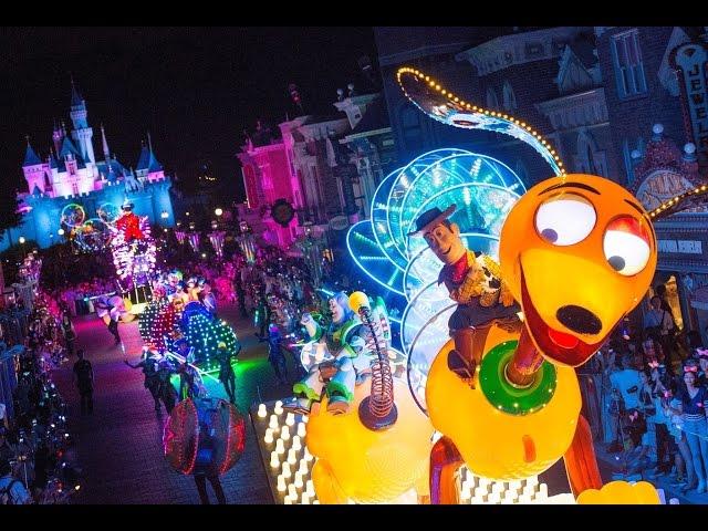 [HD] Paint The Night Parade Disneyland 60th Celebration Opening Night 1080p 60fps Full Complete Show