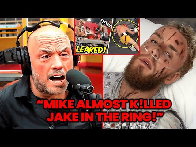 JOE ROGAN LEAKED THE SPARRING THAT FORCED JAKE PAUL TO CANCEL THE FIGHT vs Mike tyson!faceoff press