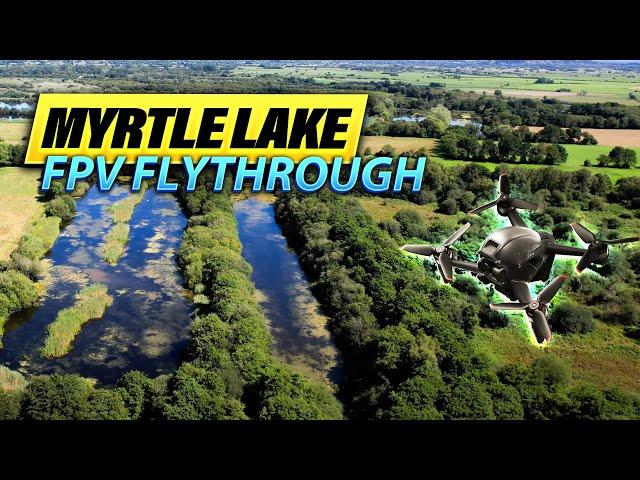  Aerial Tour of Myrtle Lake in Somerset - swimbooker: The Flythrough